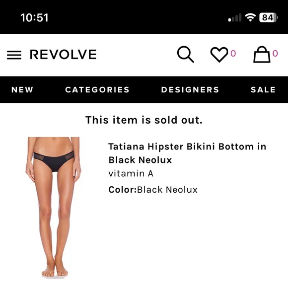 Vitamin A Neolux bikini set, size S/6 bottom (NWT), S wrap top (GUC) - Picture 13 of 13